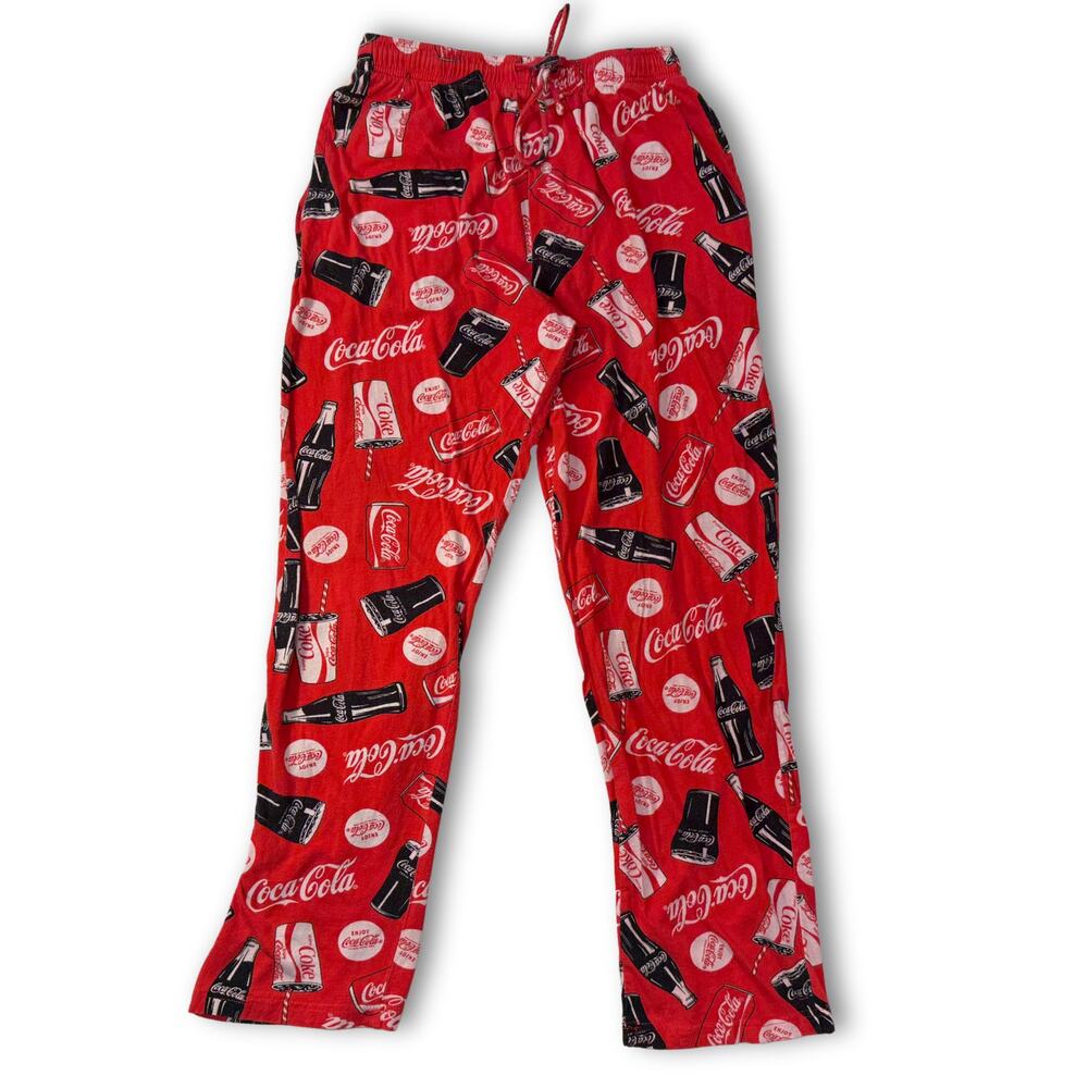 Coca-Cola Cotton Pajama Pants | Unisex Medium